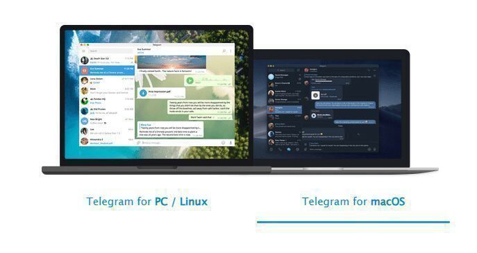 telegram account from pc